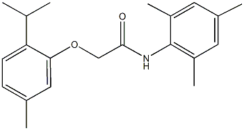 2-(2-isopropyl-5-methylphenoxy)-N-mesitylacetamide|