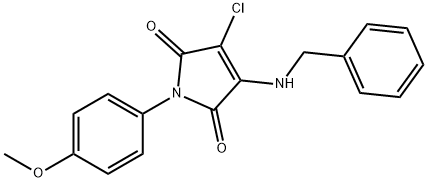 303034-59-5 3-(benzylamino)-4-chloro-1-(4-methoxyphenyl)-1H-pyrrole-2,5-dione