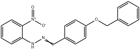 4-(benzyloxy)benzaldehyde {2-nitrophenyl}hydrazone Structure