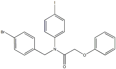 303101-12-4 N-[(4-bromophenyl)methyl]-N-(4-iodophenyl)-2-(phenyloxy)acetamide