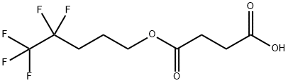 4-oxo-4-[(4,4,5,5,5-pentafluoropentyl)oxy]butanoic acid,303133-80-4,结构式