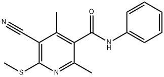 303190-17-2 5-cyano-2,4-dimethyl-6-(methylsulfanyl)-N-phenylnicotinamide