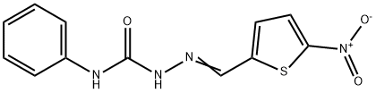 5-nitro-2-thiophenecarbaldehyde N-phenylsemicarbazone Structure