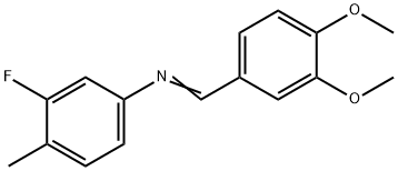 303759-50-4 N-(3,4-dimethoxybenzylidene)-3-fluoro-4-methylaniline