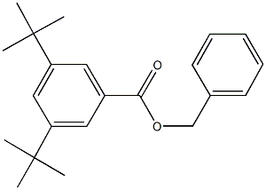 benzyl 3,5-ditert-butylbenzoate 结构式