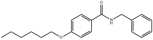 N-benzyl-4-(hexyloxy)benzamide Structure