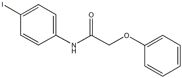 N-(4-iodophenyl)-2-phenoxyacetamide Structure