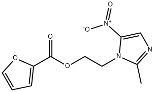 2-{5-nitro-2-methyl-1H-imidazol-1-yl}ethyl 2-furoate|