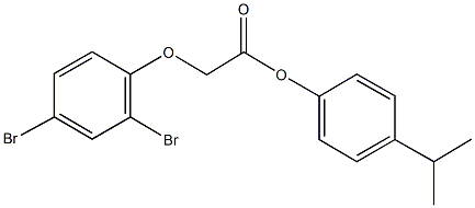 303971-90-6 4-isopropylphenyl (2,4-dibromophenoxy)acetate