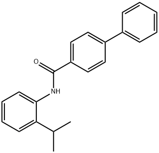 N-(2-isopropylphenyl)[1,1'-biphenyl]-4-carboxamide|