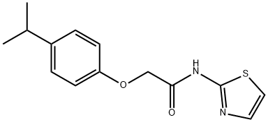 2-(4-isopropylphenoxy)-N-(1,3-thiazol-2-yl)acetamide|