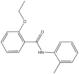 2-ethoxy-N-(2-methylphenyl)benzamide Structure