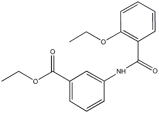 ethyl 3-[(2-ethoxybenzoyl)amino]benzoate|