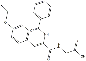 303999-81-7 {[2-(benzoylamino)-3-(4-ethoxyphenyl)acryloyl]amino}acetic acid