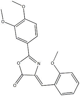 2-(3,4-dimethoxyphenyl)-4-(2-methoxybenzylidene)-1,3-oxazol-5(4H)-one|