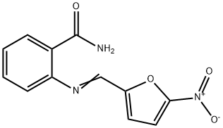 2-[({5-nitro-2-furyl}methylene)amino]benzamide,304454-12-4,结构式