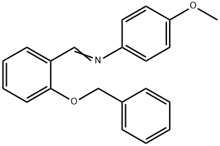 N-[2-(benzyloxy)benzylidene]-4-methoxyaniline,304454-49-7,结构式