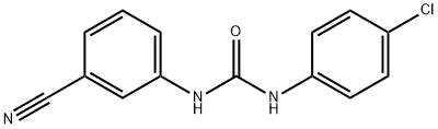 N-(4-chlorophenyl)-N'-(3-cyanophenyl)urea,304455-75-2,结构式