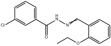 304456-53-9 3-chloro-N'-(2-ethoxybenzylidene)benzohydrazide