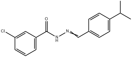 3-chloro-N'-(4-isopropylbenzylidene)benzohydrazide|