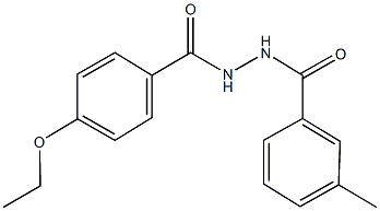 N'-(4-ethoxybenzoyl)-3-methylbenzohydrazide|