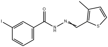 3-iodo-N'-[(3-methyl-2-thienyl)methylene]benzohydrazide|