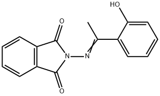2-{[1-(2-hydroxyphenyl)ethylidene]amino}-1H-isoindole-1,3(2H)-dione,304480-88-4,结构式