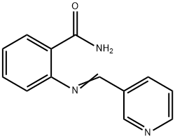 2-[(3-pyridinylmethylene)amino]benzamide|