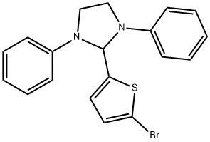 2-(5-bromo-2-thienyl)-1,3-diphenylimidazolidine,304481-16-1,结构式