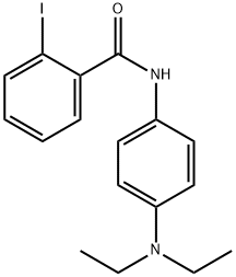 N-[4-(diethylamino)phenyl]-2-iodobenzamide Struktur