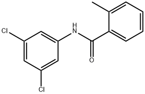 N-(3,5-dichlorophenyl)-2-methylbenzamide Struktur