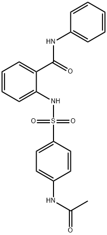 304667-82-1 2-({[4-(acetylamino)phenyl]sulfonyl}amino)-N-phenylbenzamide