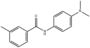 304672-42-2 N-[4-(dimethylamino)phenyl]-3-methylbenzamide