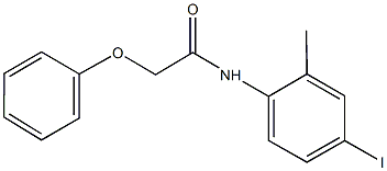 N-(4-iodo-2-methylphenyl)-2-phenoxyacetamide Structure