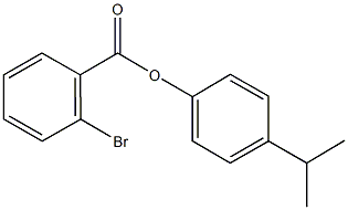 304673-70-9 4-isopropylphenyl 2-bromobenzoate