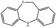 5,11-dihydrodibenzo[b,e][1,4]thiazepine Struktur