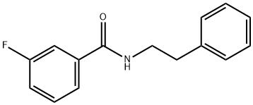 3-fluoro-N-(2-phenylethyl)benzamide,304882-57-3,结构式