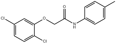 2-[(2,5-dichlorophenyl)oxy]-N-(4-methylphenyl)acetamide Structure