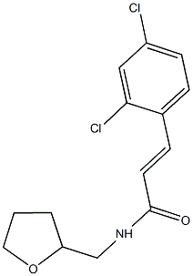 304890-18-4 3-(2,4-dichlorophenyl)-N-(tetrahydro-2-furanylmethyl)acrylamide