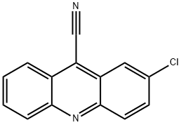 2-chloro-9-acridinecarbonitrile,30490-54-1,结构式