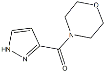 吗啉代(1H-吡唑-3-基)甲酮,305346-17-2,结构式