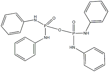 N,N',N'',N'''-tetraphenyldiphosphoric tetraamide Structure