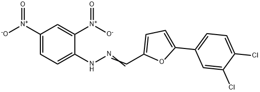 5-(3,4-dichlorophenyl)-2-furaldehyde {2,4-bisnitrophenyl}hydrazone|