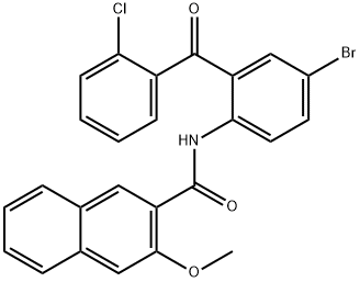 N-[4-bromo-2-(2-chlorobenzoyl)phenyl]-3-methoxy-2-naphthamide|