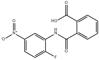 2-({2-fluoro-5-nitroanilino}carbonyl)benzoic acid|