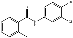 N-(4-bromo-3-chlorophenyl)-2-methylbenzamide|