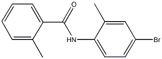 N-(4-bromo-2-methylphenyl)-2-methylbenzamide Structure