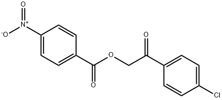 2-(4-chlorophenyl)-2-oxoethyl 4-nitrobenzoate,306764-19-2,结构式