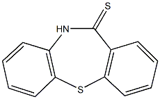 dibenzo[b,f][1,4]thiazepine-11(10H)-thione Structure