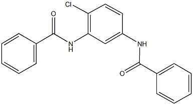 N-[5-(benzoylamino)-2-chlorophenyl]benzamide Structure